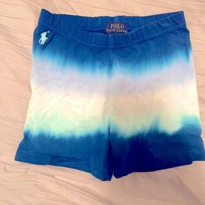 Girls polo biker shorts
